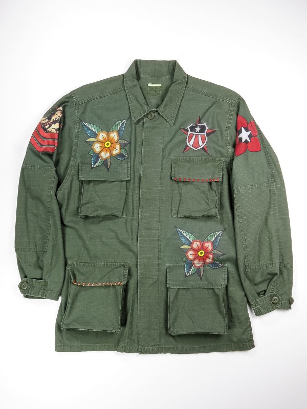 Camicia verde militare clearance ragazza